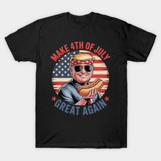 Trump Make 4th Of July Great Again T-Shirt